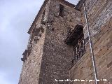 Iglesia de San Andrs. Balcn junto al campanario torre del homenaje