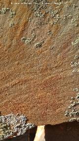 Pinturas rupestres del Arroyo del Chortal III. Antropomorfo del grupo IV