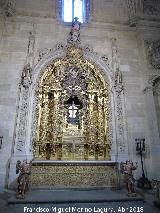 Catedral Nueva. Capilla del Cristo de las Batallas. Retablo
