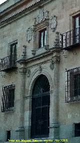 Palacio de Garci Grande. Portada