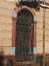 Casa de la Plaza de la Iglesia n 3. Reja modernista