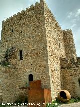 Castillo de la Coracera. Torre del Homenaje. A intramuros