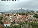 Castillo de la Coracera. Torre del Homenaje. Vistas