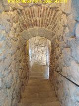 Castillo de la Coracera. Torre del Homenaje. Escalera