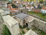 Castillo de la Coracera. Capilla. Desde la Torre del Homenaje