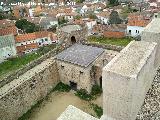 Castillo de la Coracera. Dependencias. Desde la Torre del Homenaje