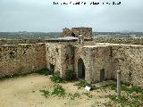 Castillo de la Coracera. Dependencias. 