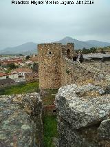 Castillo de la Coracera. Muralla. 