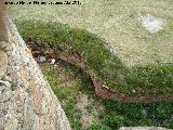 Castillo de la Coracera. Muralla. Altura