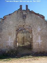 Capilla-Escuela de Los Charcones. Fachada