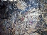 Pinturas rupestres de la Cueva de los Herreros Grupo IV. Restos de pinturas