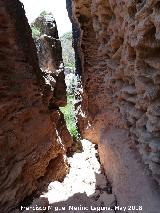 Abrigo de la Colmena. Entrada