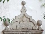 Pilar de la Antequeruela. Frontn alto