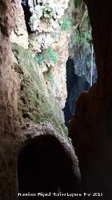 Parque Natural del Monasterio de Piedra. Gruta Iris. 