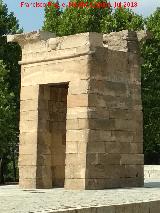 Templo de Debod. Segundo Portal