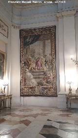 Palacio Real. Saln de Alabarderos. Tapiz