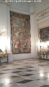 Palacio Real. Saln de Alabarderos. Tapiz