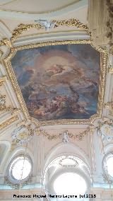 Palacio Real. Saln de las Columnas. Bveda