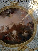 Palacio Real. Comedor de Gala. Fresco del techo