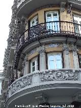 Edificio Hotel de las Letras. Detalle