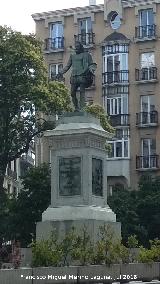Estatua de Cervantes. 