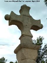 Cruz de Castalla. Parte trasera