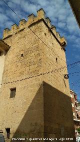 Palacio Fortaleza del Marqus de Dos Aguas. Torre del Reloj parte trasera