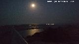Mirador del Faro de Santa Pola. Con luna llena y Tabarca al fondo