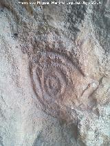 Petroglifos rupestres del Abrigo de la Tinaja III. Petroglifos