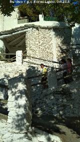 Tinao de las Escaleras de la Calle Vicario. 