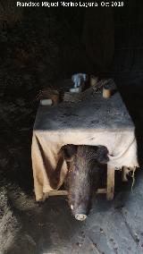 Cueva del Ojo de la Bruja. Mesa del Jabal