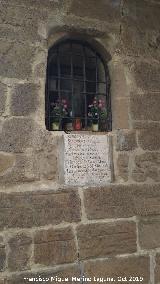 Hornacina del Arco del Barbudo. Situacin