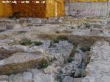 Excavacin arqueolgica de Simago. Muros de un posible molino del siglo XIX