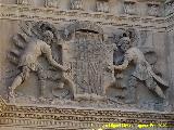 Monasterio de San Jernimo. bside. Escudo del Gran Capitn