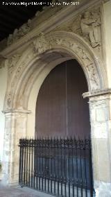 Monasterio de San Jernimo. Portada de la Capilla de los Daz Snchez-Dvila. 