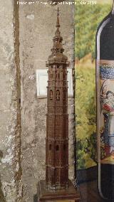 Museo de la Dolores. Maqueta de la Torre de Santa Mara