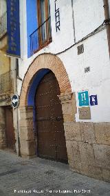 Casa de la Calle Baltasar Gracin n 17. Portada