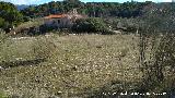 Era de Caada Morales I. Con la iglesia al fondo