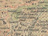 Casera de Labella. Mapa antiguo