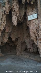 Parque Natural del Monasterio de Piedra. Gruta del Artista. 