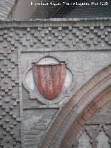 Aljafera. Iglesia de San Martn. Escudo izquierdo