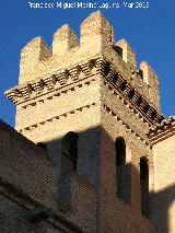 Aljafera. Iglesia de San Martn. Alminar