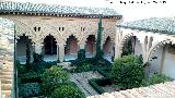 Aljafera. Patio de Santa Isabel. Desde la galera alta