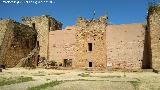 Castillo de los Guzmanes. Plaza de Armas. Muro norte