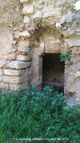 Castillo de los Guzmanes. Torre del Homenaje. Restos en la azotea