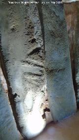 Dolmen de Soto. Petroglifo XVIII. Ortostato