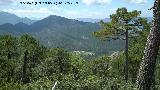 Cerro de la Laguna. Vistas hacia Linarejos