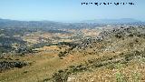 Torcal de Antequera. Mirador Diego Monea. Vistas