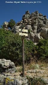 Torcal de Antequera. Ruta Verde. 