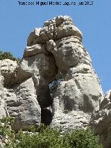 Torcal de Antequera. El Arco de la Rucha. 